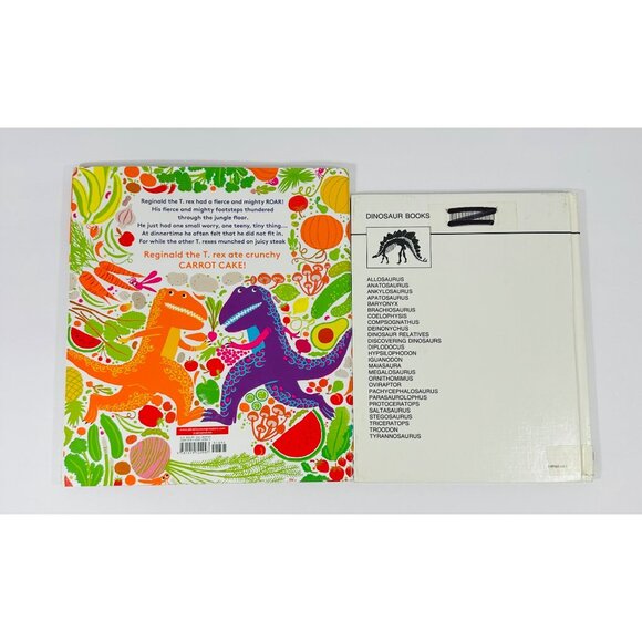 Dinosaur & Animal Children Books T Veg Discovering Dinosaurs & Milk And Cookies - Picture 5 of 5